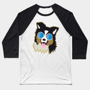 Sunglasses cool dog Baseball T-Shirt